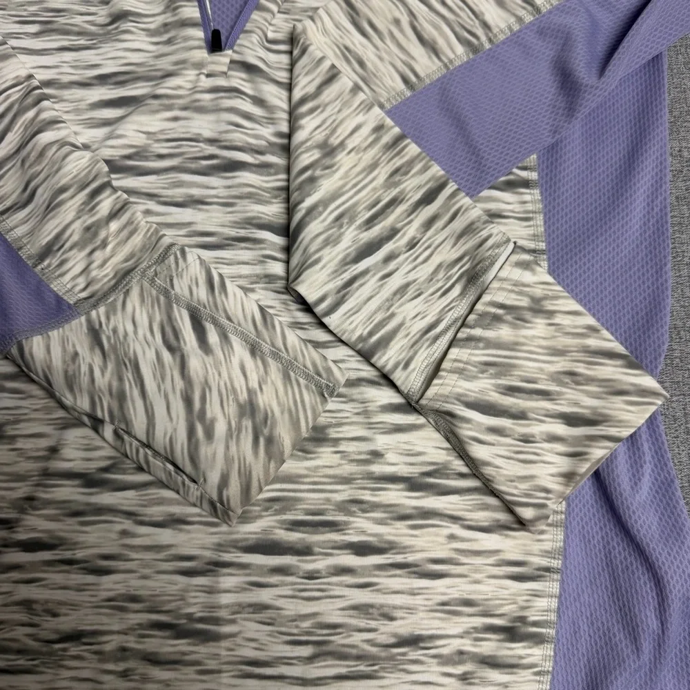 Patagonia Women's All Weather Zip-Neck Lavender XL - Picture 5 of 9
